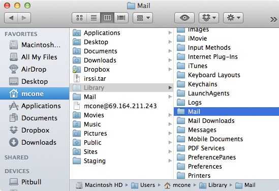Mail library mac space cleaner
